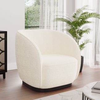 An Image of Arlo Boucle Chair Ivory