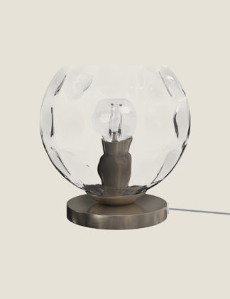 An Image of M&S Aubree Glass Table Lamp