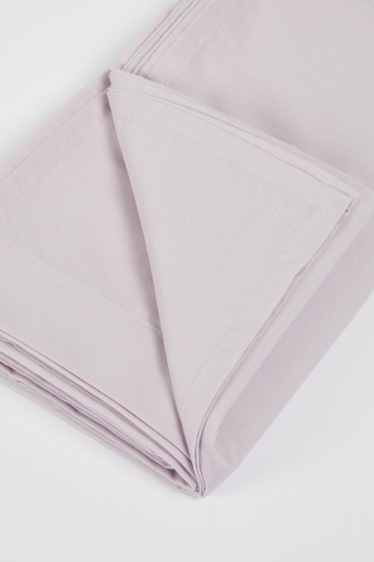 An Image of Cotton Rich Single Flat Sheet