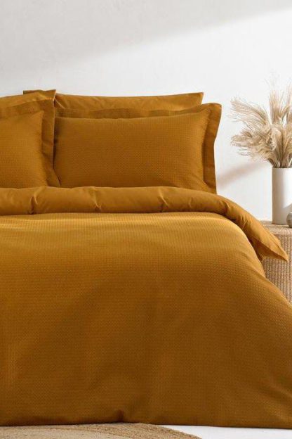 An Image of Waffle Duvet Set