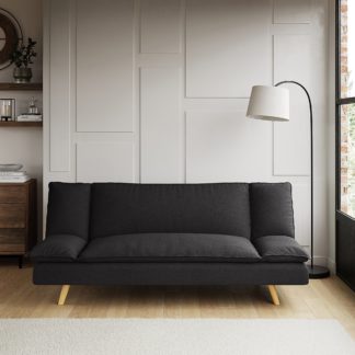 An Image of Mateo Clic Clac Sofa Bed Graphite (Grey)