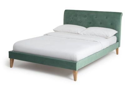 An Image of Habitat Anders King Size Bed Frame - Green