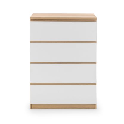 An Image of Jupiter 4 Drawer Chest White