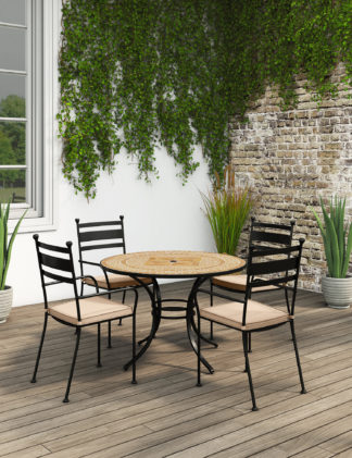 An Image of M&S Madeira 4 Seater Garden Table & Chairs