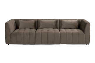 An Image of Essen Three Seat Sofa – Carbon