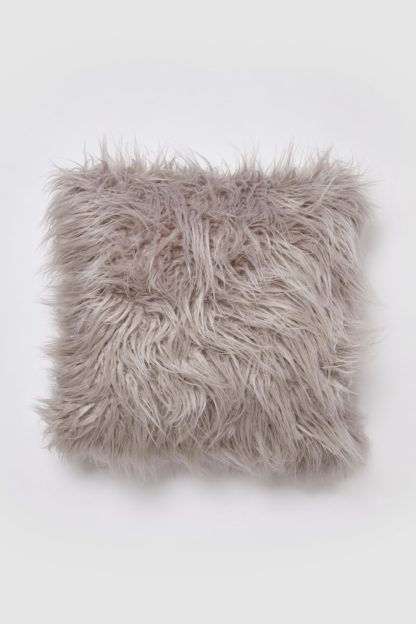 An Image of Faux Mongolian Cushion