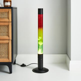 An Image of Multicoloured Lava Floor Lamp MultiColoured