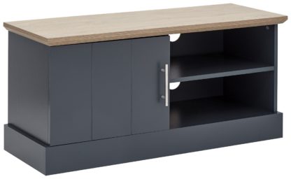 An Image of Kendal 1 Door TV Unit - Blue