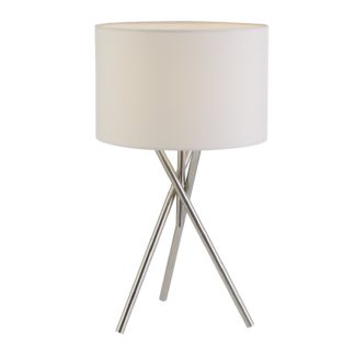 An Image of Bella Tripod Table Lamp - White