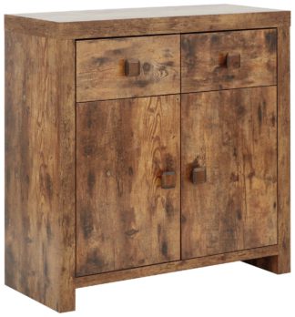 An Image of Jakarta 2 Door 2 Drawer Sideboard - Oak