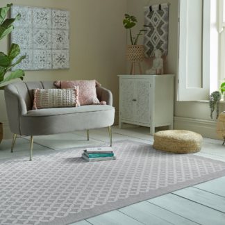 An Image of Purity Trellis Rug Natural