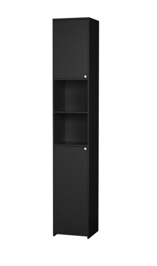 An Image of Argos Home Prime Tallboy - Black