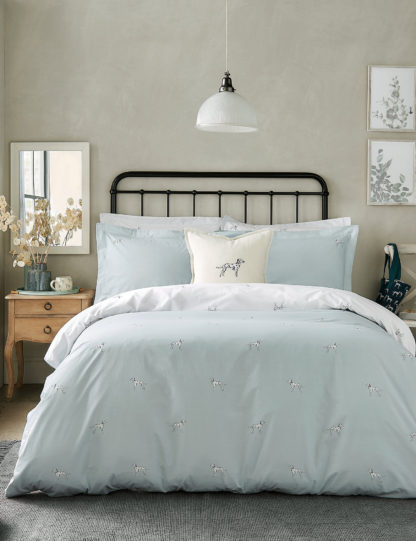 An Image of Sophie Allport Pure Cotton Dalmatian Bedding Set