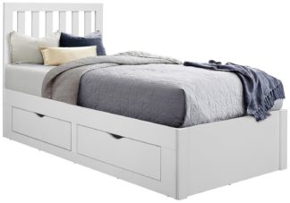 An Image of Birlea Appleby Single Bed Frame - White
