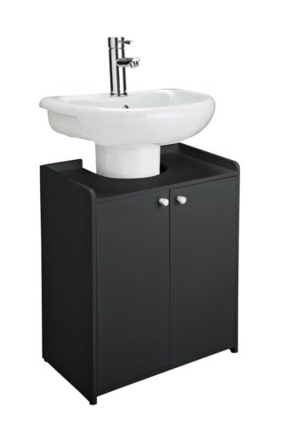 An Image of Argos Home Prime Under Sink Unit - Black