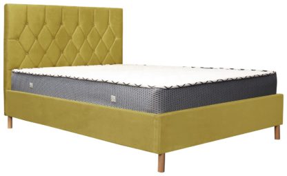 An Image of Birlea Loxley Small Double Bed Frame - Grey