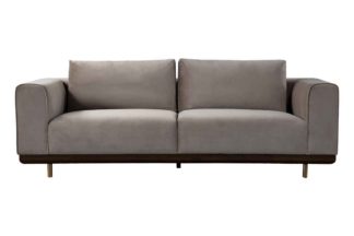 An Image of Alfie Three Seat Sofa - Taupe