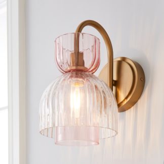An Image of Ora Wall Light Pink