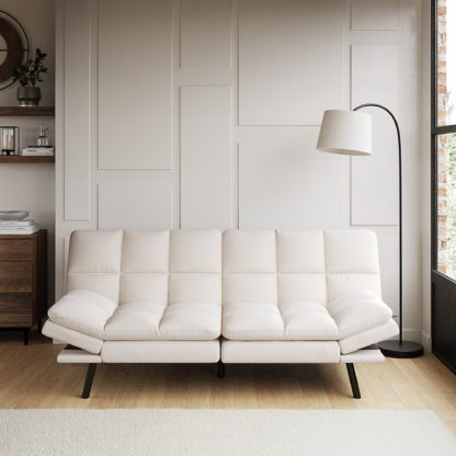 An Image of Luis Clic Clac Sofa Bed Grey