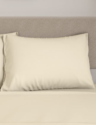 An Image of M&S 2 Pack Bamboo Cotton Blend Pillowcases