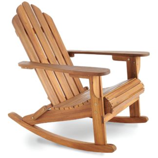 An Image of Vermont Adirondack Rocking Chair Natural