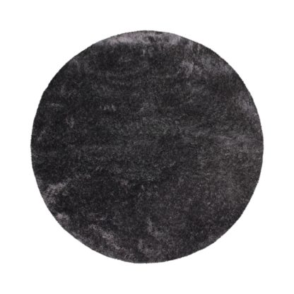 40b9d38d1ac9a5ce7b177653212ef39de110f54ea82cc9babfdb2f29b24ee039.jpg An Image of Indulgence Circle Shaggy Rug Natural