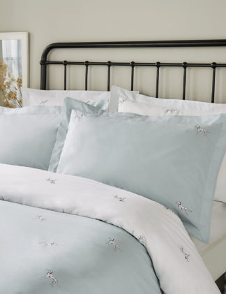 An Image of Sophie Allport Pure Cotton Dalmatian Bedding Set