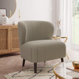 An Image of Ava Boucle Chair Chateau Grey