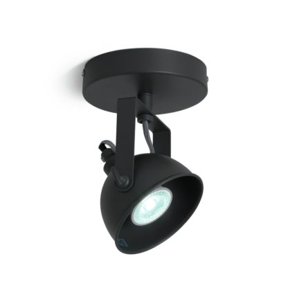 An Image of Argos Home Loft Living Single Spotlight - Black