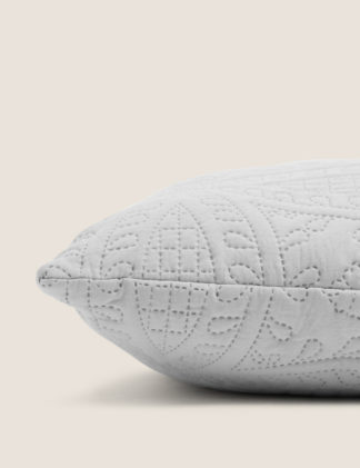 An Image of M&S Quilted Pinsonic Cushion