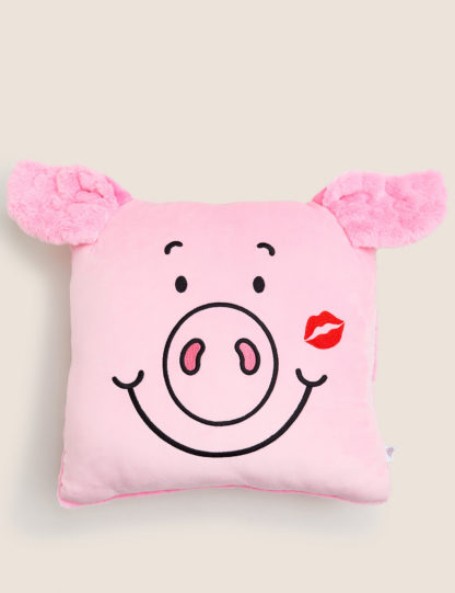 An Image of Percy Pig™ Valentine's Cushion