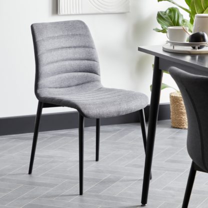 An Image of Vigo Dining Chair Black