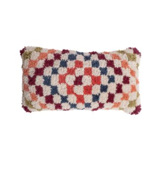 An Image of Habitat Brights Folktale Cushion - Multicoloured - 30x58cm