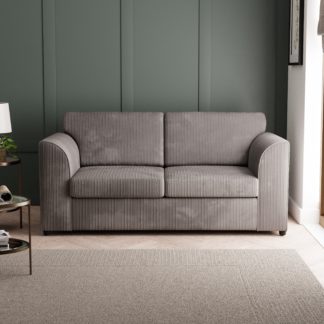 An Image of Blake Jumbo Cord Sofa Bed Grey