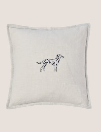 An Image of Sophie Allport Pure Cotton Dalmatian Cushion