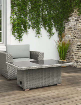 An Image of M&S Marlow Lift Up Garden Table