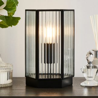 An Image of Voss Table Lamp Black