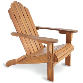 An Image of Vermont Fold Adirondack Arm Chair Natural