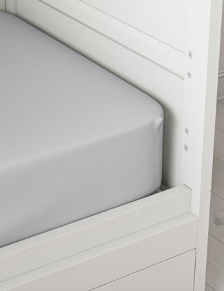 An Image of M&S Dreamskin® Pure Cotton Cot Bed Fitted Sheet
