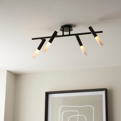 d3475d628a3d3473a5d1043bc2414a1da14f3eded9b8fa53d5c89d11341c6cbb.jpg An Image of Lyla 4 Light Spotlight Bar Gold