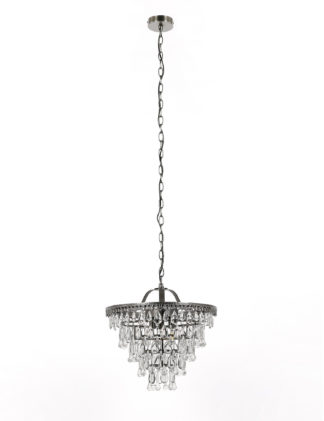 An Image of M&S Isabelle Glass Droplet Pendant