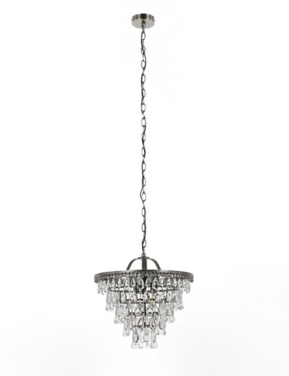 ebc34fad21db9d1ae932d1316cbf994b5825b84e126f89156af539dc78fc425b.jpg An Image of M&S Isabelle Glass Droplet Pendant