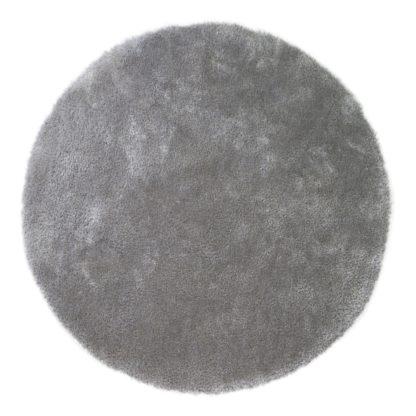 f8c4848524dcd6e94e689eed392fab696a7b822a819be06c6ee625cd07ab9cc4.jpg An Image of Indulgence Circle Shaggy Rug Natural