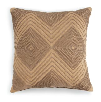 An Image of Habitat Boho Textured Cushion - Natural - 50x50cm