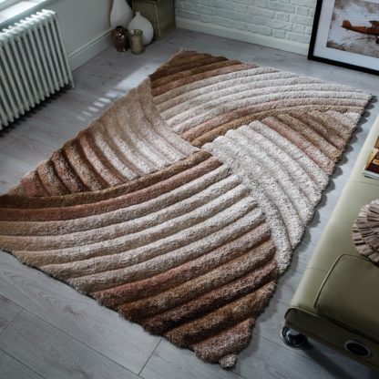 An Image of Furrow Rug Natural