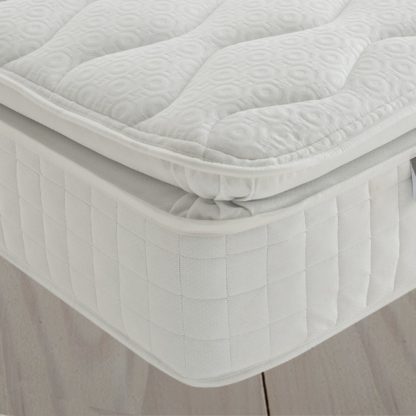 An Image of Silentnight 1000 Pocket Pillow Top Eco Mattress - Super King