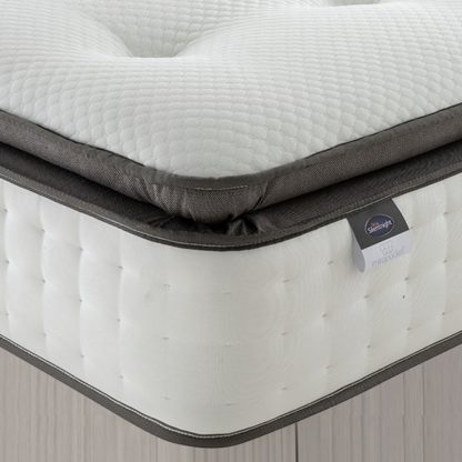 An Image of Silentnight 1000 Geltex Pocket Pillowtop Mattress - Kingsize