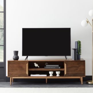 An Image of Anya Extra Wide TV Unit Dark Brown