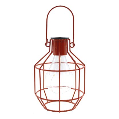 72ee8f6b0e9abbffabeb5c7e7197ed475e933d57e78b798125c56132ea75b580.jpg An Image of House Beautiful Firefly Solar Powered Caged Lantern