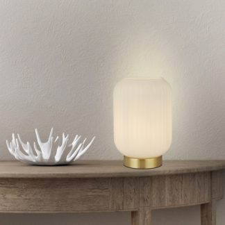 An Image of Pearl Frosted Table Lamp